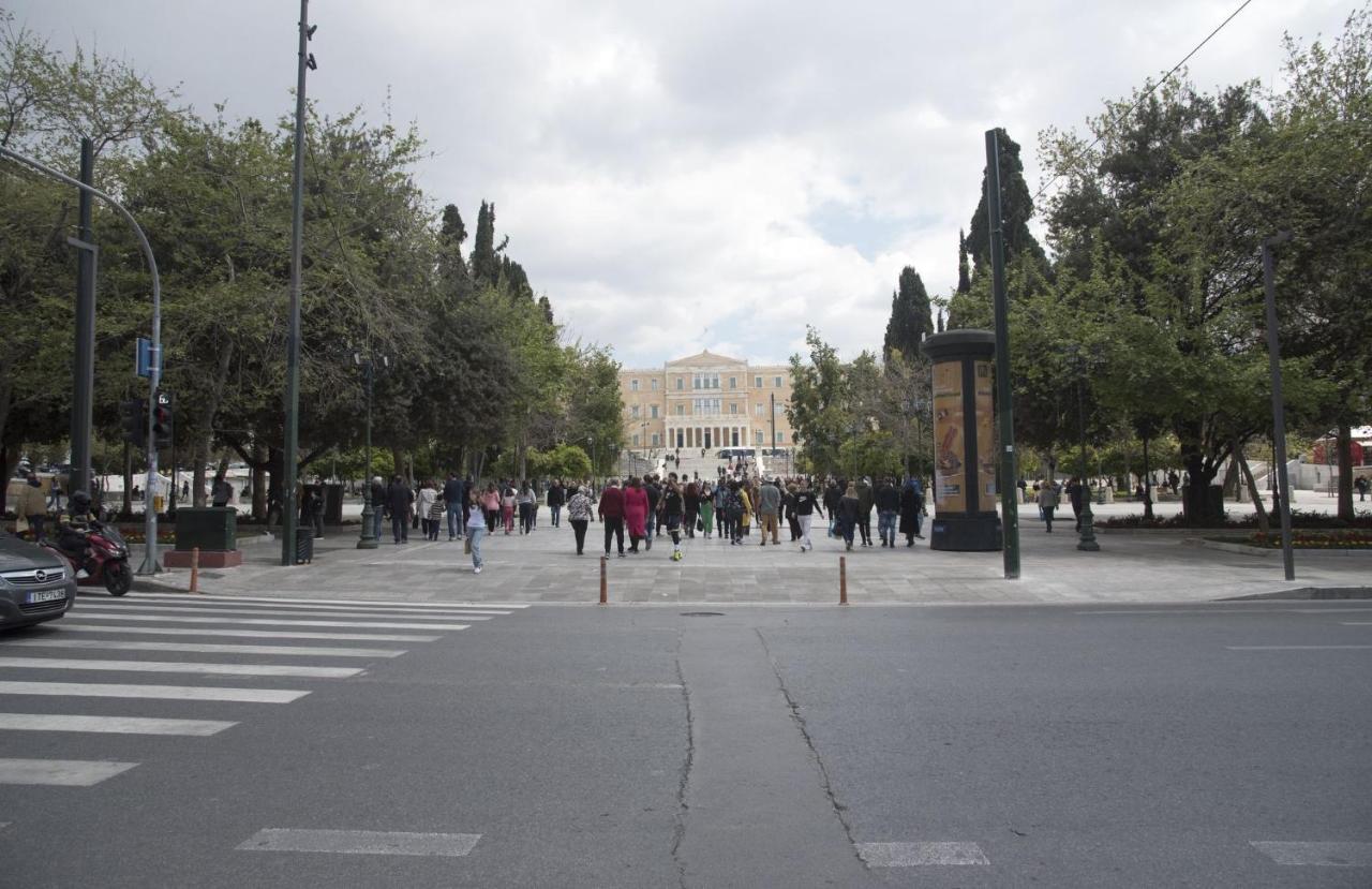 Syntagma View Apartment Atény Exteriér fotografie
