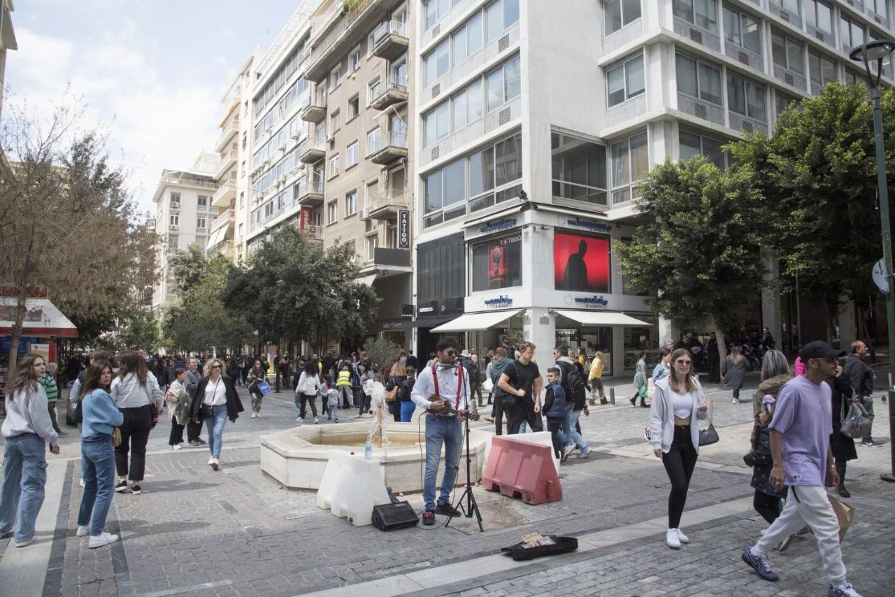 Syntagma View Apartment Atény Exteriér fotografie