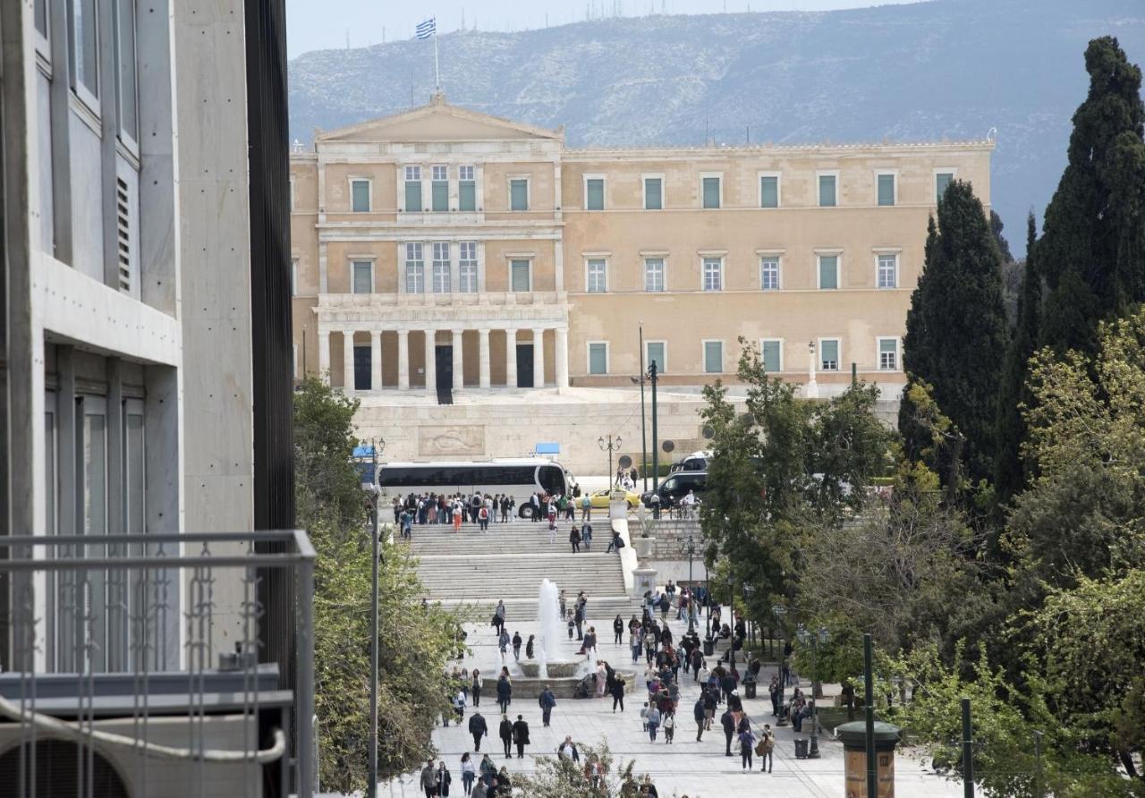 Syntagma View Apartment Atény Exteriér fotografie
